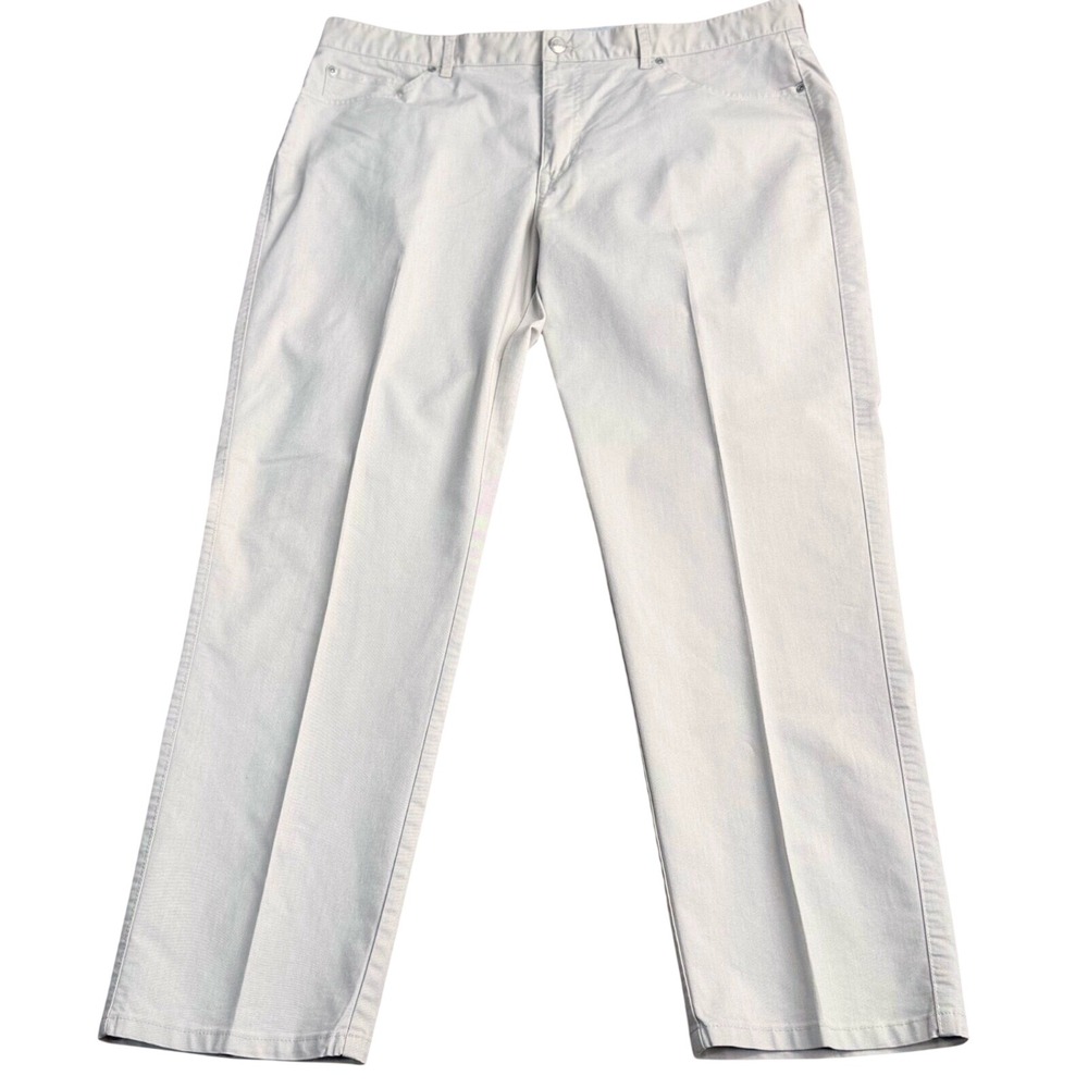 Peter Millar Chino Pants Light Khaki  Five Pocket Mens 40‎ Quiet Luxury Designer